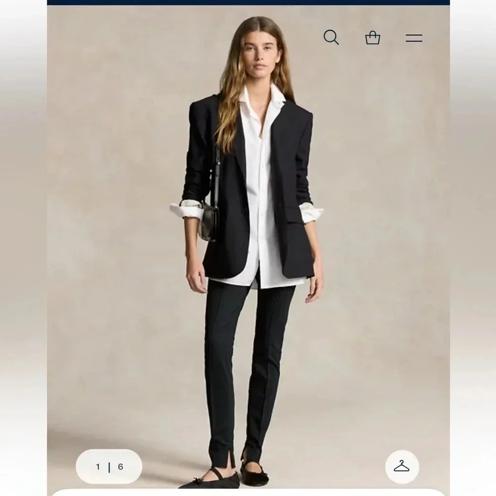 Polo Ralph Lauren The Side-Zip Pant Size S NWT $248